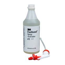 3M™ Fastbond™ Spray Activator 1, Bottle with Sprayer, Low VOC 1 Liter, 6 Each/Case Fastbond, Spray Activator, Bottle with Sprayer