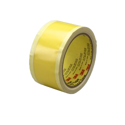 3M Riveters Tape 695, Yellow w/ White Adhesive, 2INx36YD, 3MIL 24RL/CS riveters tape, rivet, polyethylene