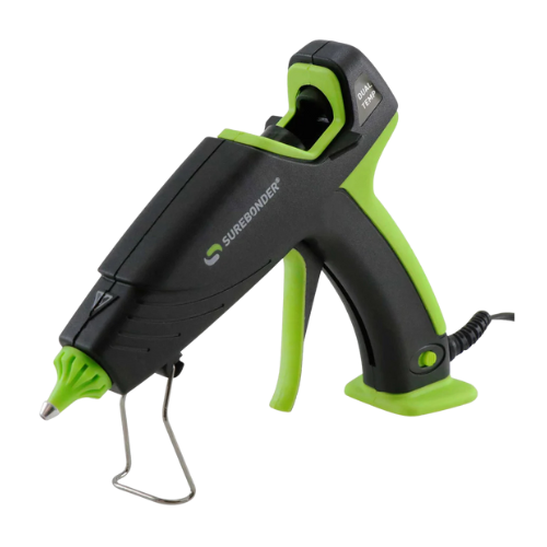 100W Dual Temperature Full Size Hot Glue Gun with Auto Shut-Off