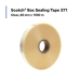 Scotch® Box Sealing Tape 371, 48MM X 1500, CLEAR Tape