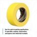 3M 301+, 36MM X 55M Masking Tape, Yellow - Case Qty
