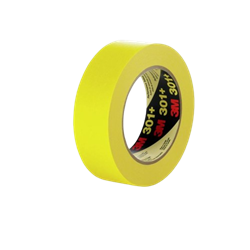 3M Performance Yellow Masking Tape 301+ Performance, Tape, Masking Tape, Industrial Tape, 