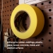 3M 301+, 36MM X 55M Masking Tape, Yellow - Case Qty