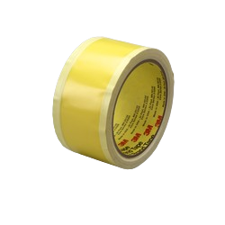 3M Riveters Tape 695, Yellow w/ White Adhesive, 2INx36YD, 3MIL 24RL/CS