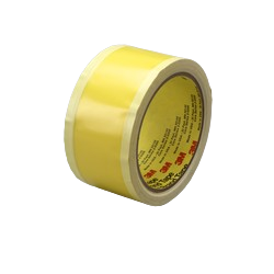 3M Riveters Tape 695, Yellow w/ White Adhesive, 2INx36YD, 3MIL 24RL/CS