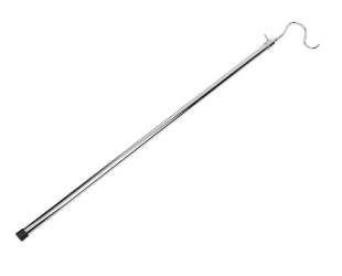 Chrome Reach Garment Hook