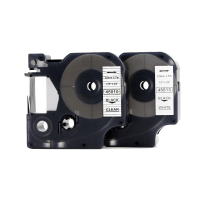 Dymo D1 Label Cassette 1/2" White/Black