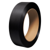 Poly Pro Strapping 1/2" X 9000', 300 Lbs. Black 16"x6" core