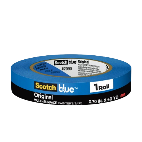 ScotchBlue™ Original Painter's Tape 2090-18EC, 0.70 in x 60 yd (18mm x 54,8m)