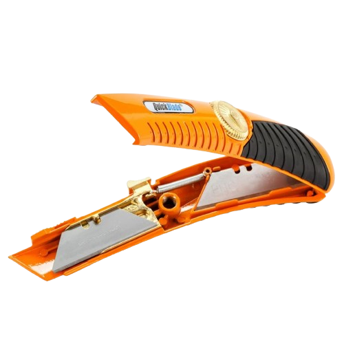Using Retractable Razor Knife Self-Retracting Utility Knife Heavy Duty Metal | LPM Systems
