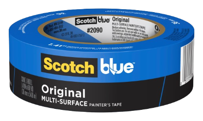 ScotchBlue™ Original Painters Tape 2090-36SC, 1.41 in x 60 yd (36 mm x 54.8 m) <--cleared-->