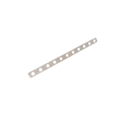 ACRYLIC APPAREL HANGER STRIP, 11 HOLES 50PK