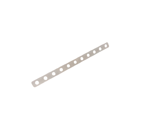 ACRYLIC APPAREL HANGER STRIP, 11 HOLES 50PK