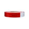 3M™ Diamond Grade™ Conspicuity Marking 983-326 ES, Pre-masked, Red/White Color, 6" Length, 2 in x 150 ft 