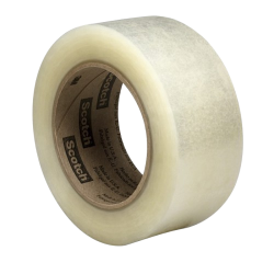 Scotch® Box Sealing Tape 313+, Clear, 48 mm x 100 m, 36 Rolls/Case <--cleared-->
